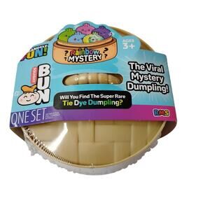 Crazy Fun Squishy Bun Viral Rainbow Mystery Dumpling Tye Dye Tik Tok Brand New